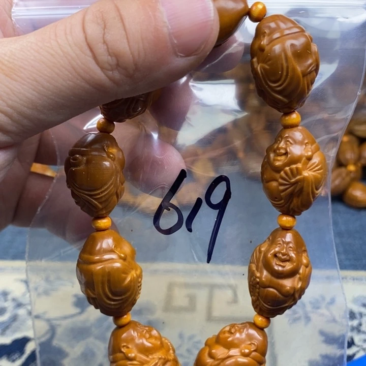 橄榄核手串/手链橄榄核雕工艺手串