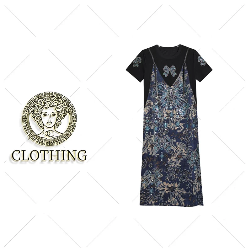 【CLOTHING/原创设计】A56061新款洋气百搭休闲连衣裙