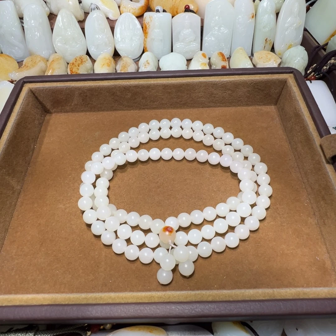 和田玉项链未镶嵌修*