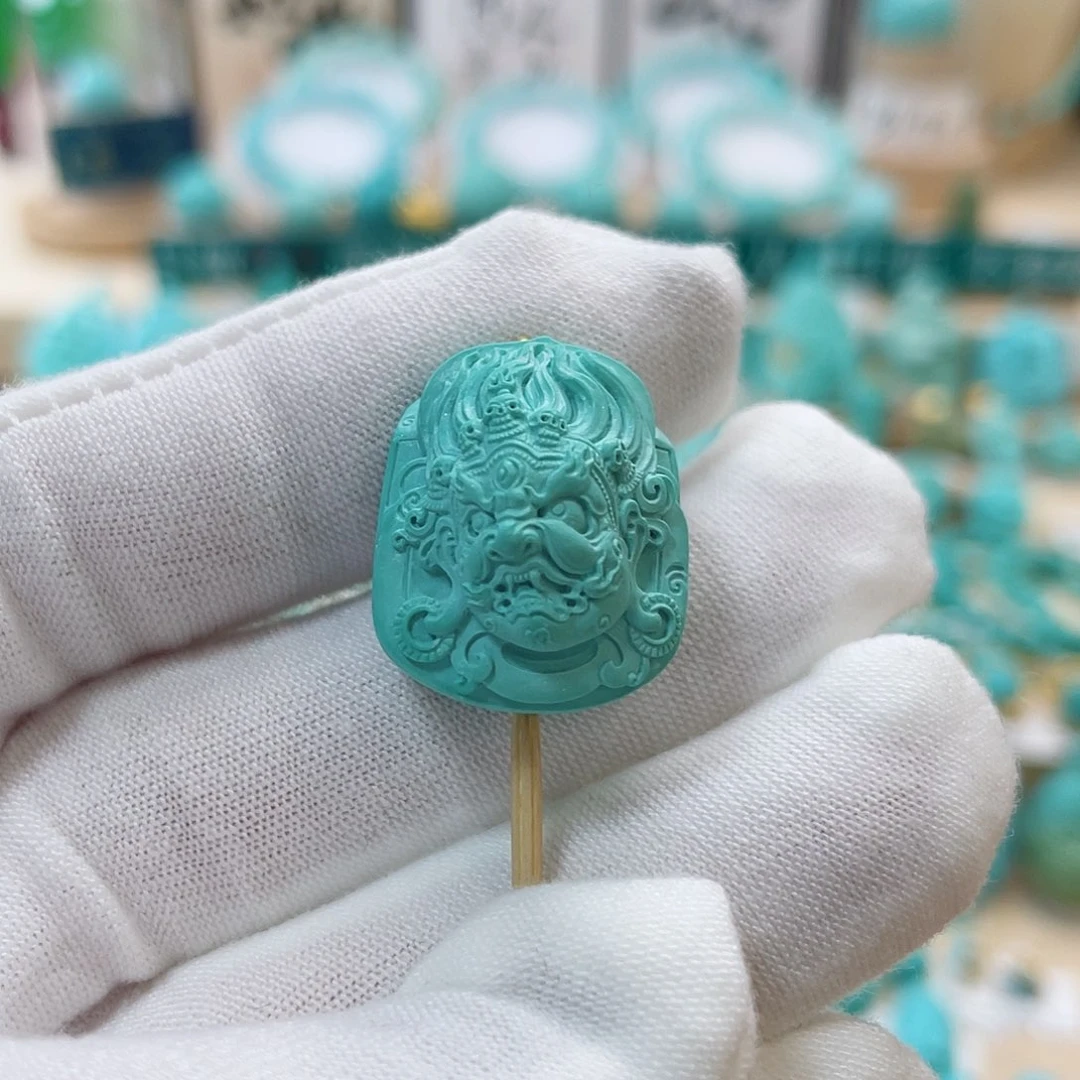 绿松石珠宝奇石未镶嵌