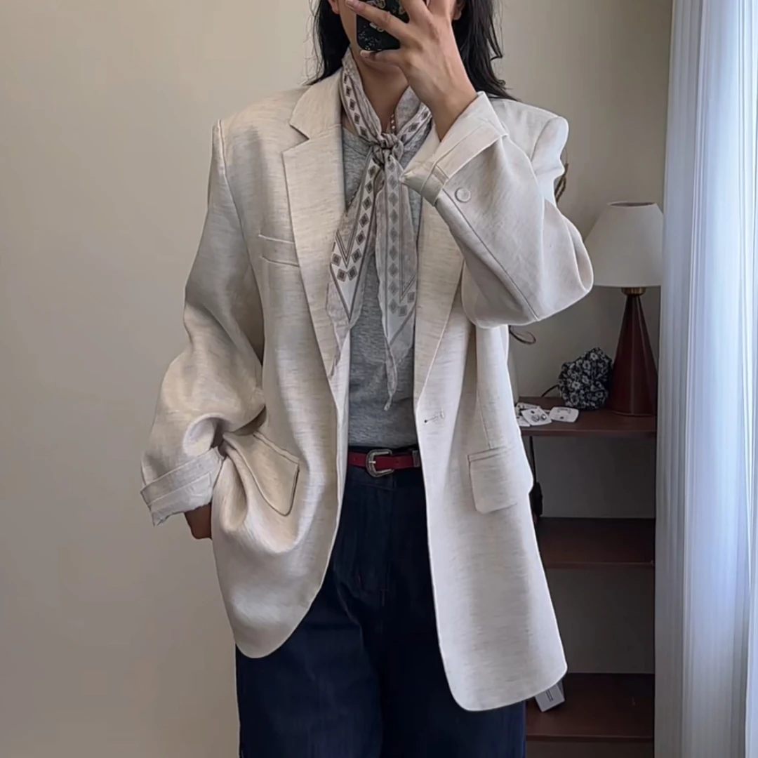 透气亚麻西装外套来捡漏啦（no退no换）