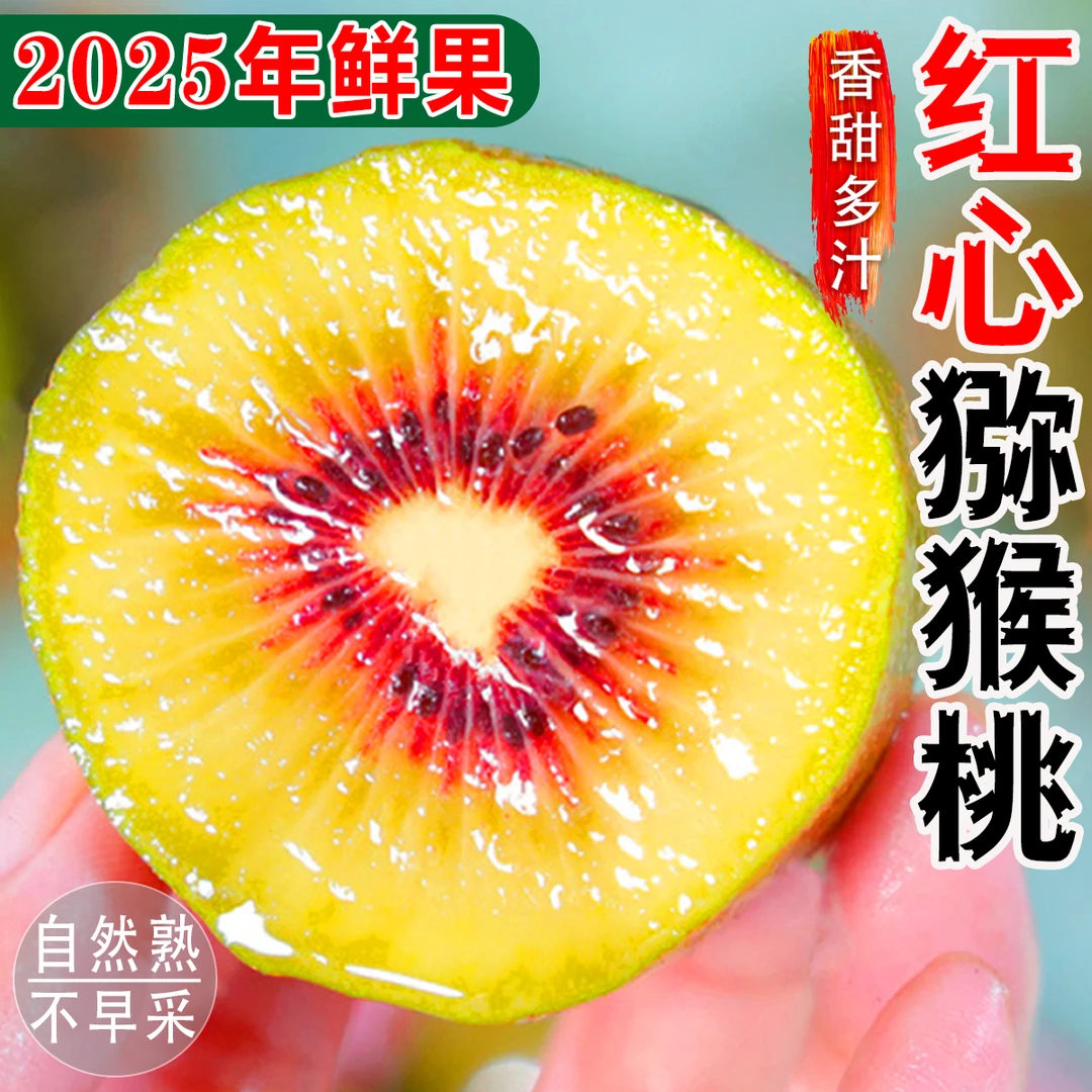 四川蒲江红心猕猴桃新鲜包邮当季奇异果弥猴桃新鲜孕妇水果整箱甜
