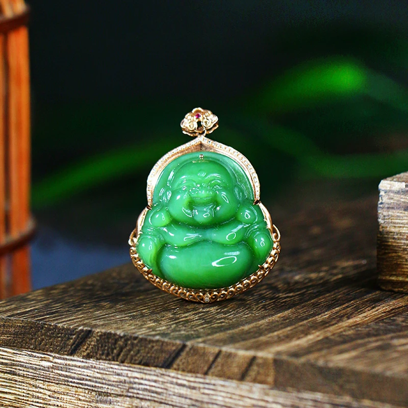 和田玉吊坠吊坠佛公【7001Y】