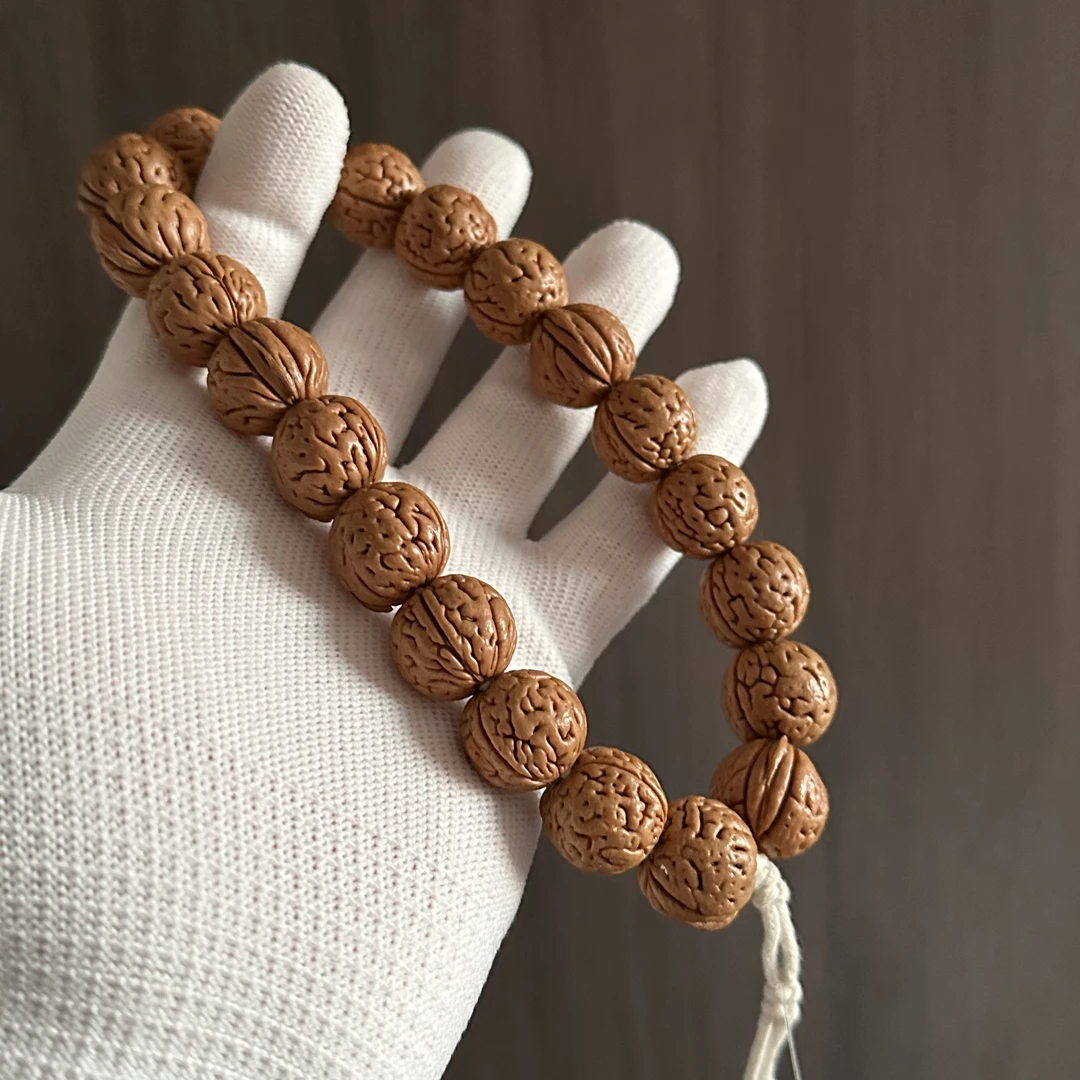 内蒙桃核橙珀头货 一物一图