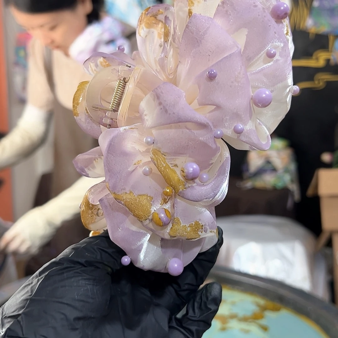 711泡泡抓夹紫金