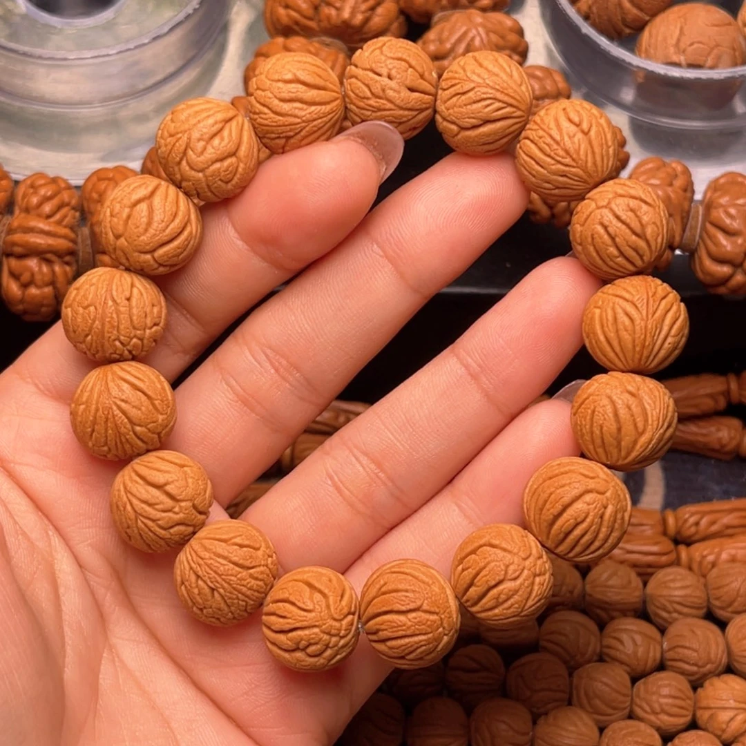 手串桃核地球仪1.5