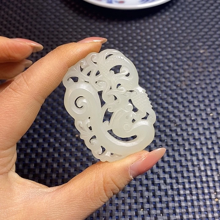 吊坠白玉菩提一一