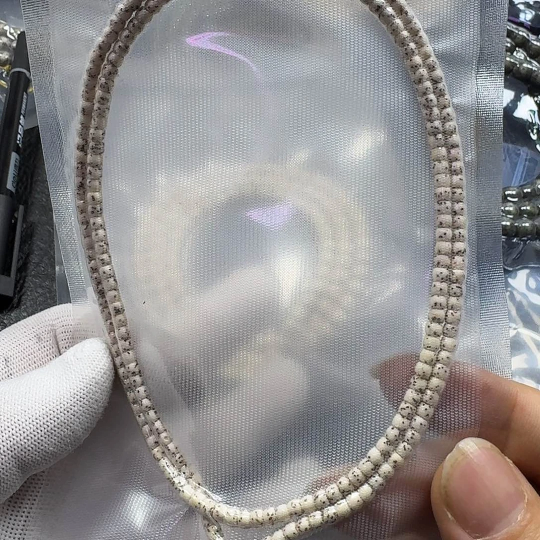 星月菩提手串星月菩提4*3原生态轻微走色缩尺