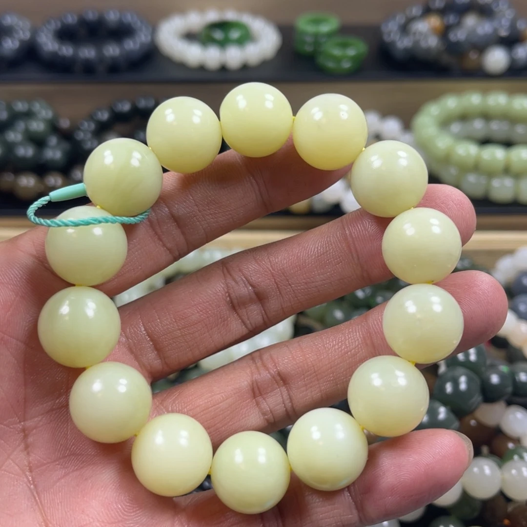 和田玉手串未镶嵌