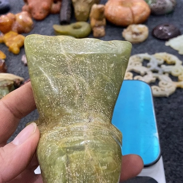 吊坠白玉菩提摆件