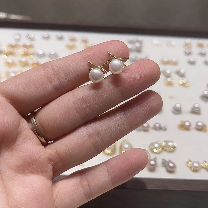 淡水珍珠未镶嵌项链3mm