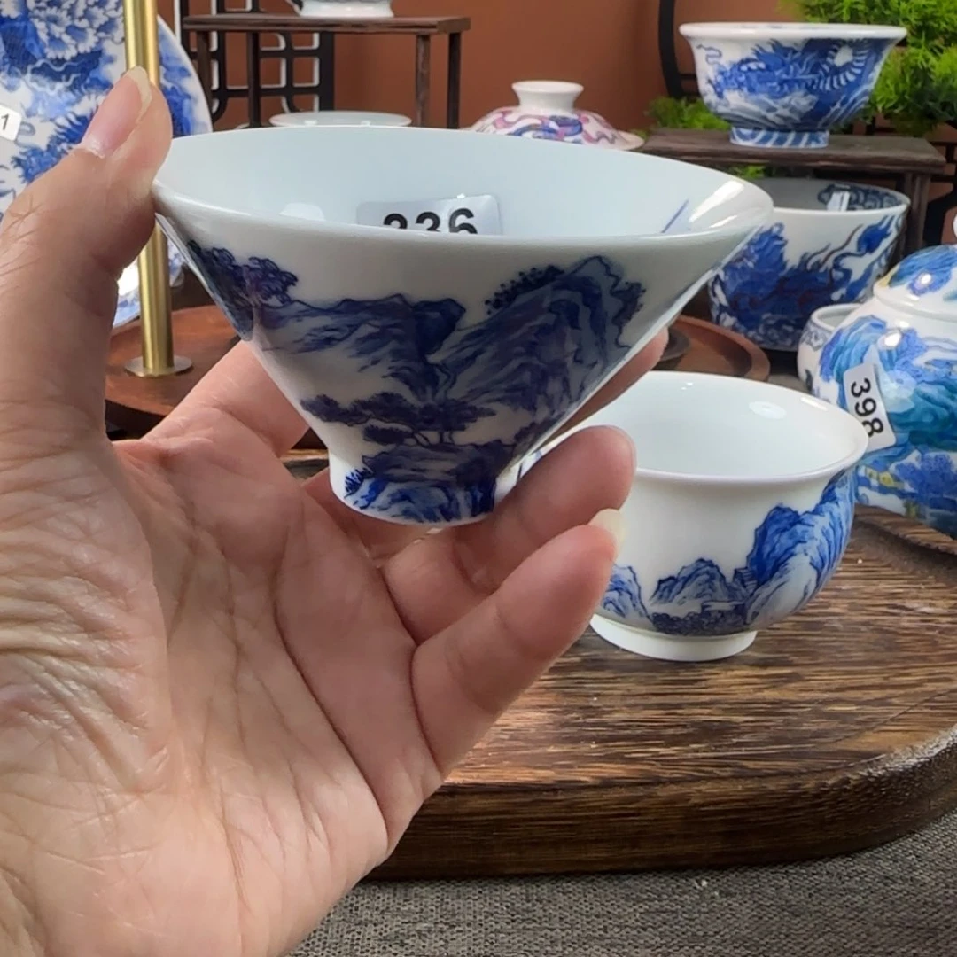 景德镇陶瓷手绘茶器336