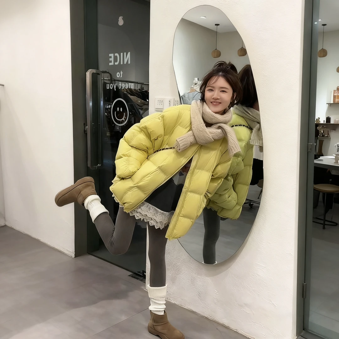 加厚保暖棉服外套女2025冬季新款慵懒宽松女装棉衣时尚面包服