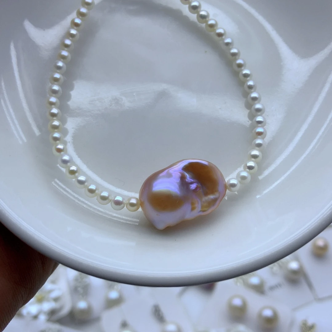 耳饰未镶嵌淡水珍珠