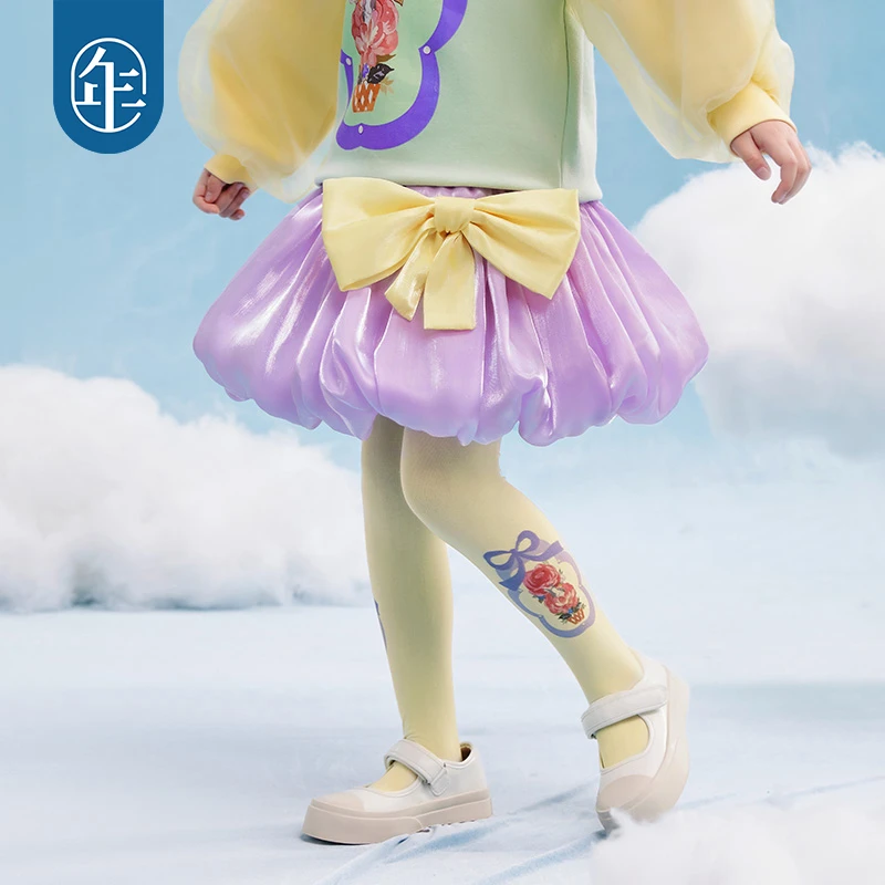 【春日圆舞】年衣女童半身裙25年春新款宝宝网纱甜美蓬蓬裙公主裙