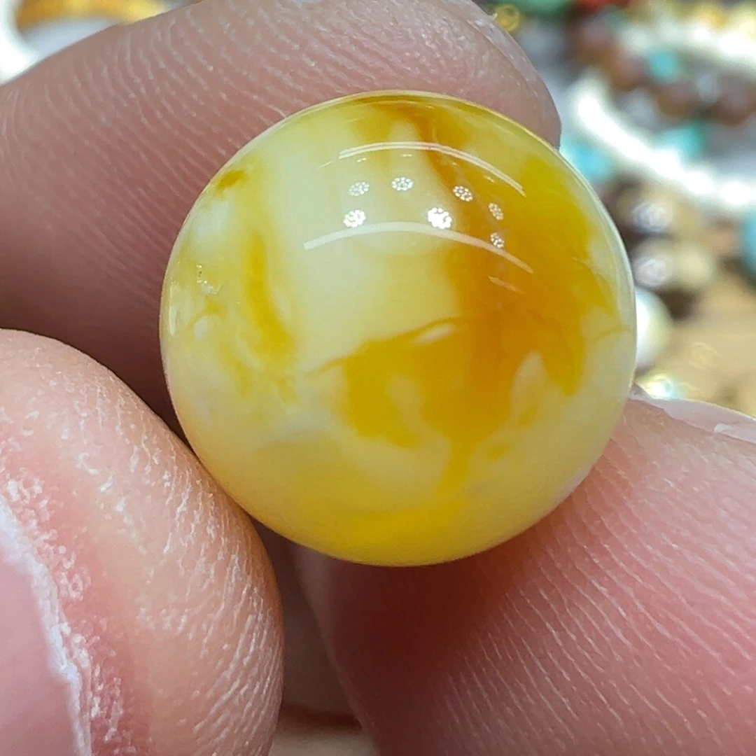 琥珀未镶嵌颈饰尺寸12.2