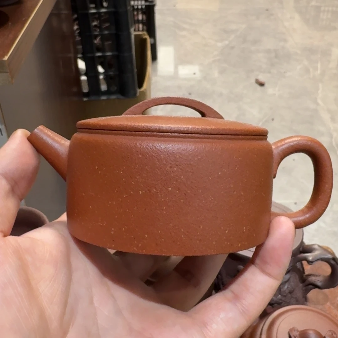 啊***田紫砂茶壶原矿原石的制作方法