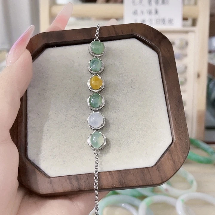 翡翠未镶嵌颈饰天然翡翠A货