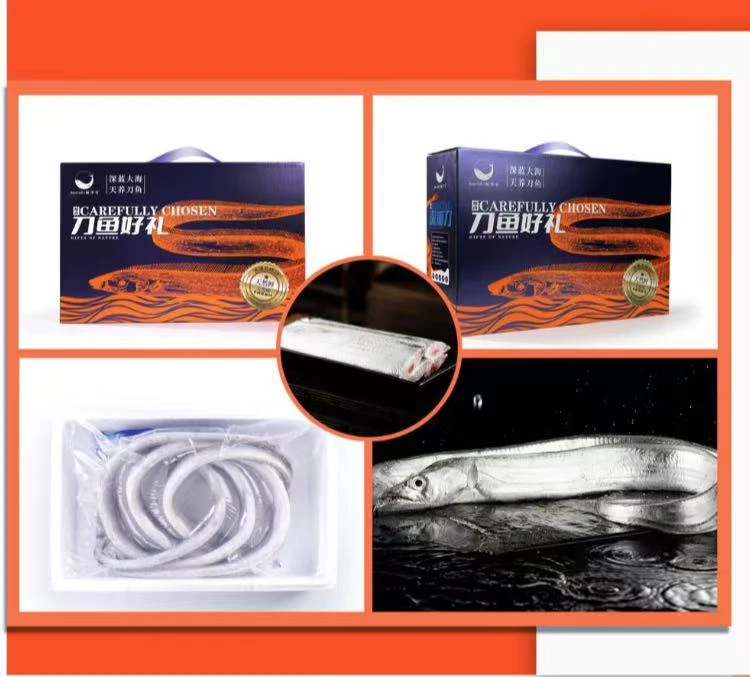 【鲸华堂】新款深海刀鱼/带鱼整条礼盒装