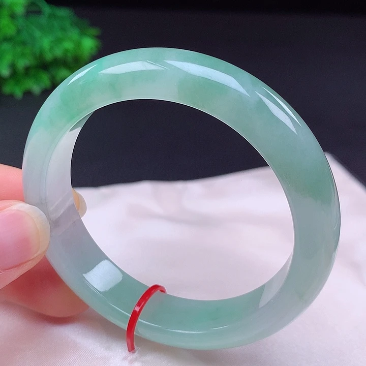 翡翠未镶嵌手镯55圈432410