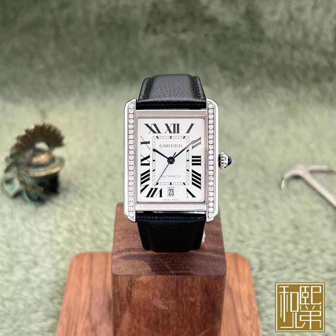 99新 Cartier/卡地亚 坦克/W5200027/单/31*40.85