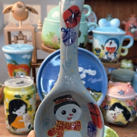 炉景德镇釉下手绘陶瓷