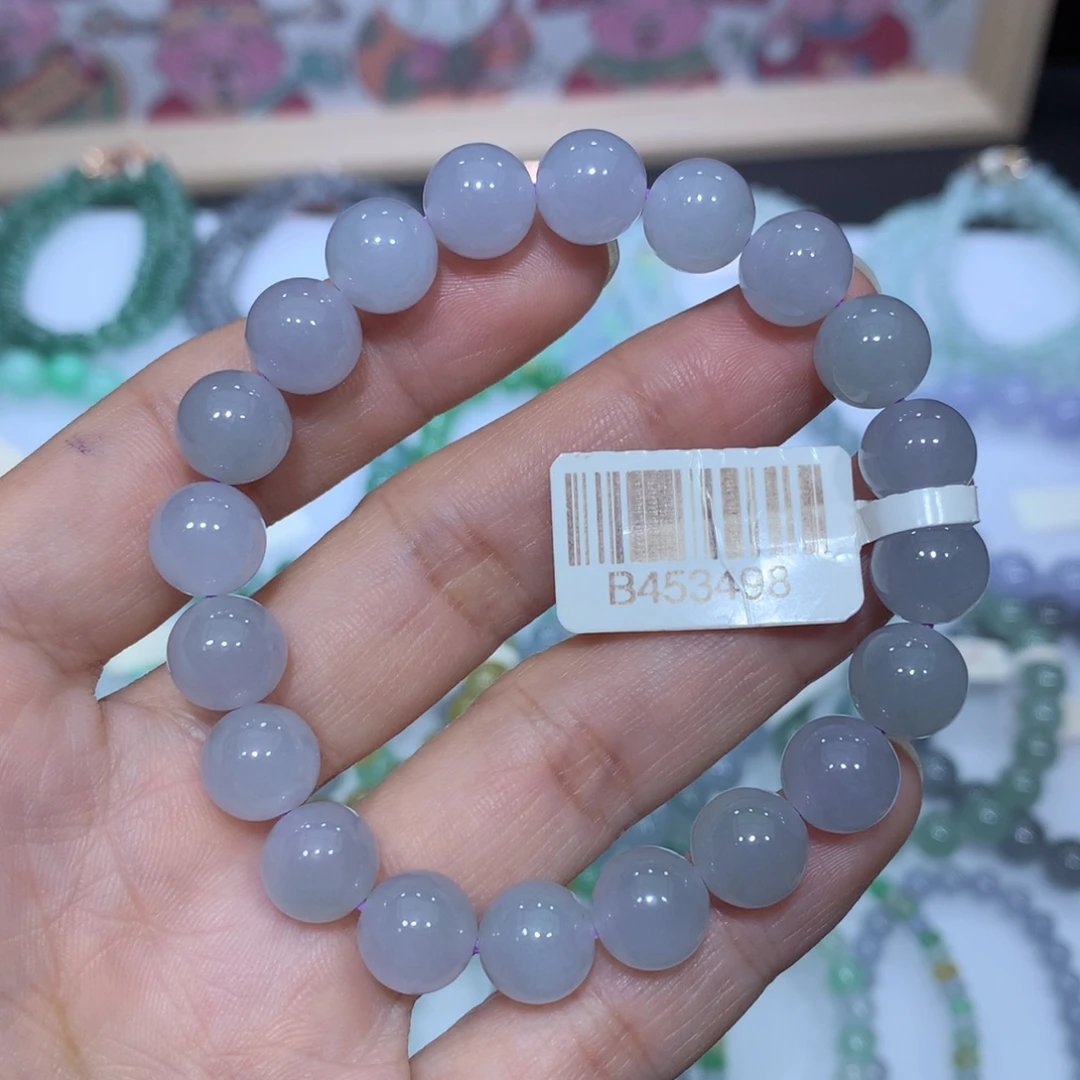 翡翠未镶嵌手链天然