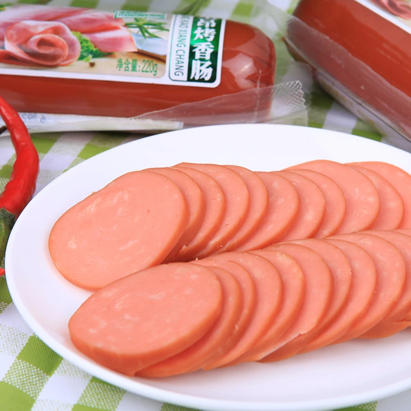 金锣里昂烤香肠220g*2支 配餐切片餐桌美食下酒菜