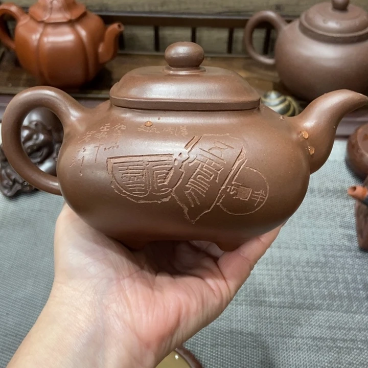 大***间茶宠紫砂宜兴紫砂