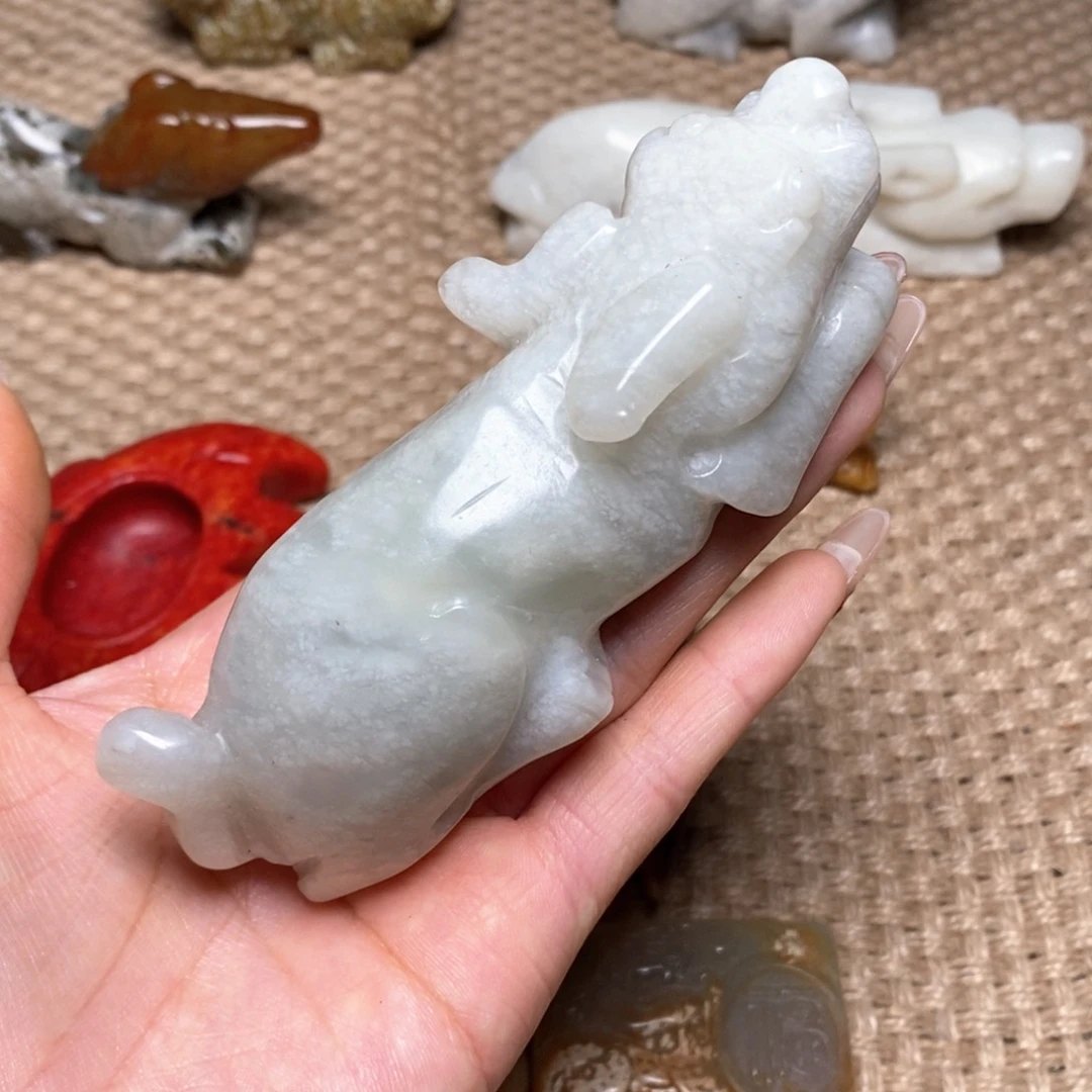 白玉菩提吊坠范*瑞白玉菩提白玉菩提摆件