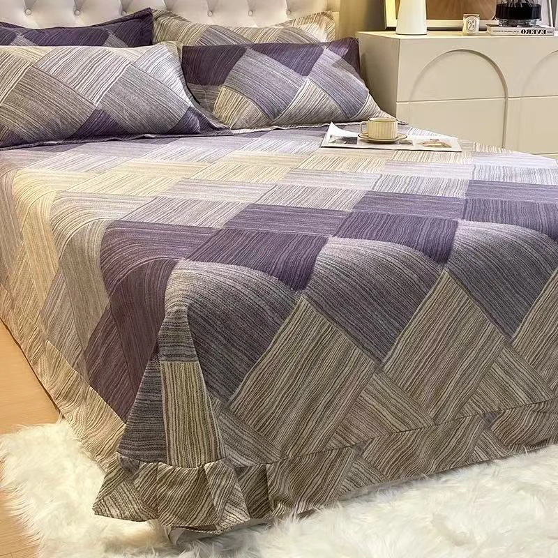 棉凉席单床单2.5×2.5米～G181会缩水