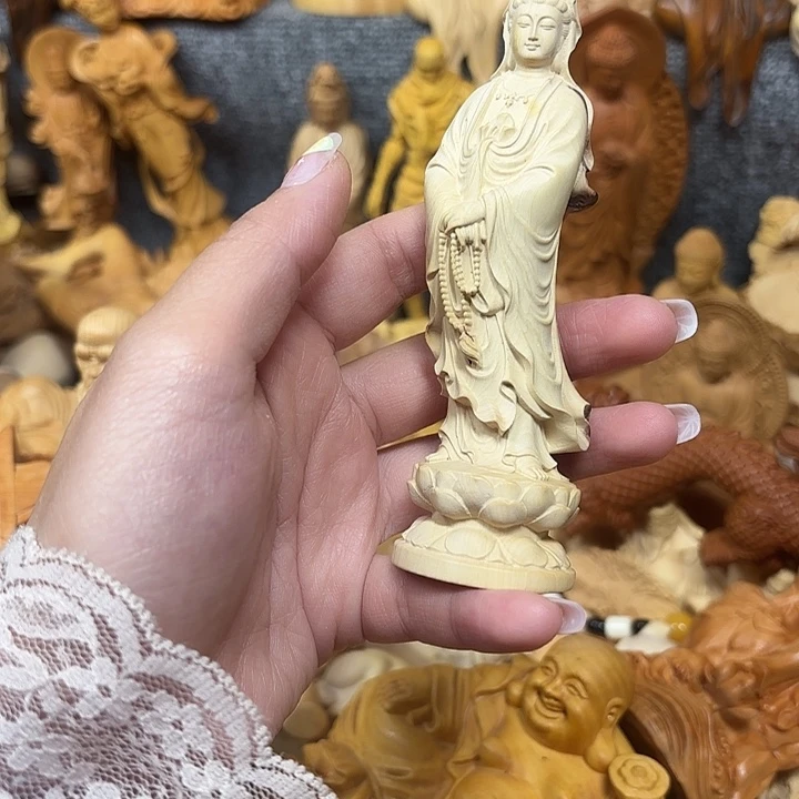 黄杨木黄杨木瑕疵观音