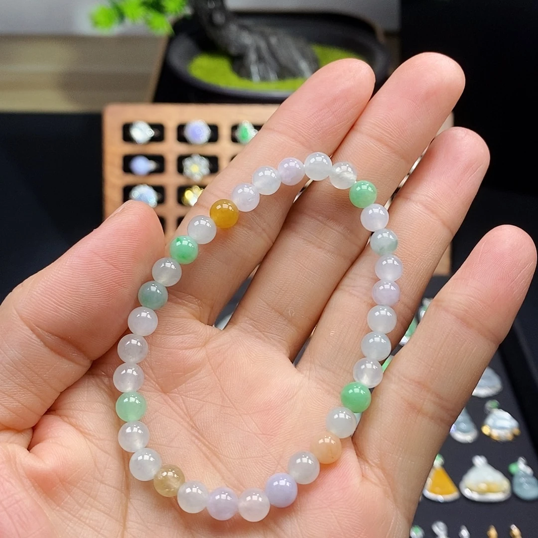 未镶嵌手链翡翠手链