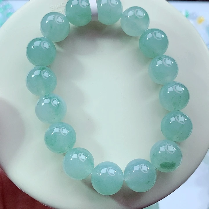 翡翠未镶嵌手链卡13.1