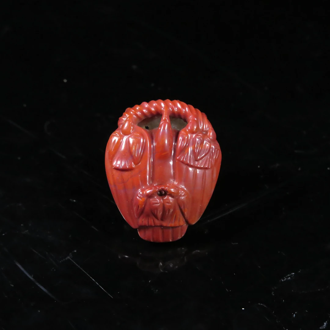 清代玛瑙雕朱雀佩/HY618907/玛瑙/槐荫山房