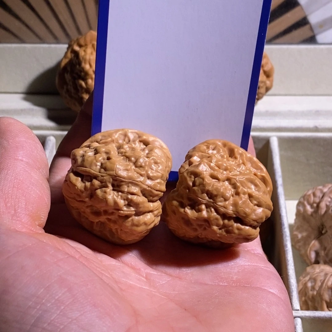 文玩核桃把件微修水尖37/41/30