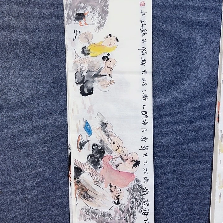 国画国画人物作品