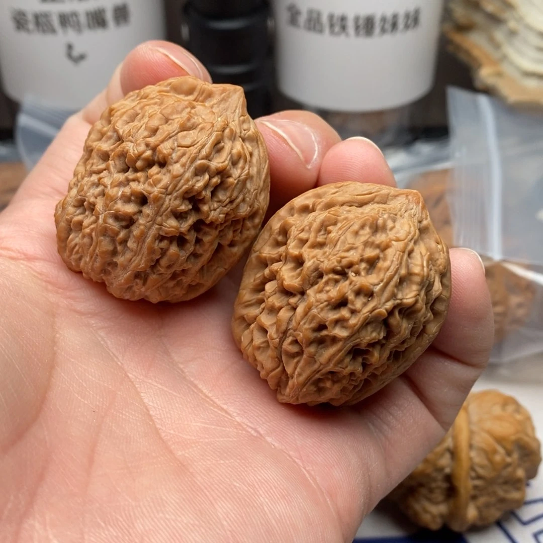 核桃把件三四大蒜头