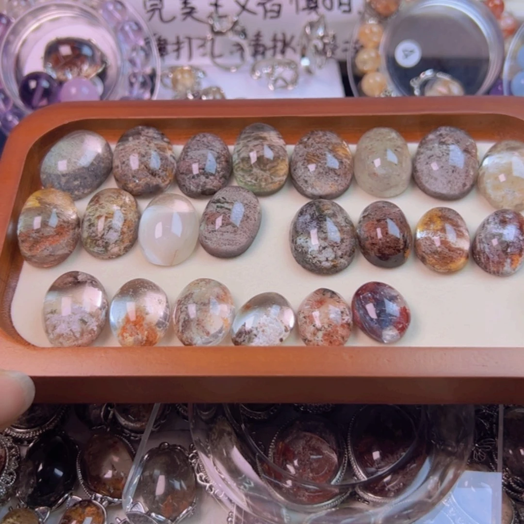 水晶手链银S800镀金镶嵌N****n