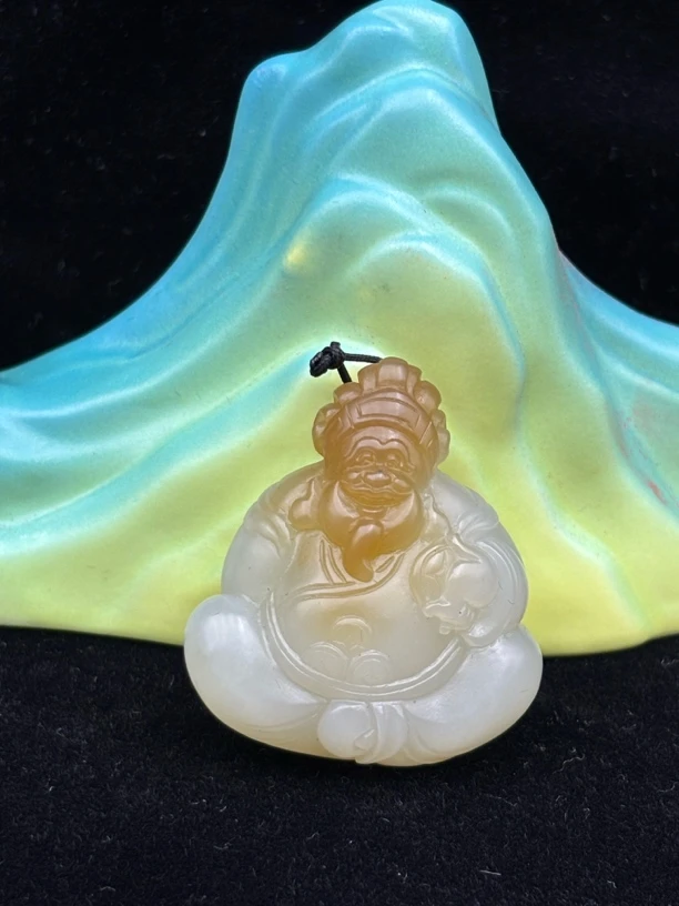 和田玉且末糖财神