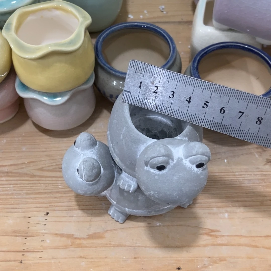 红陶高温陶瓷花盆