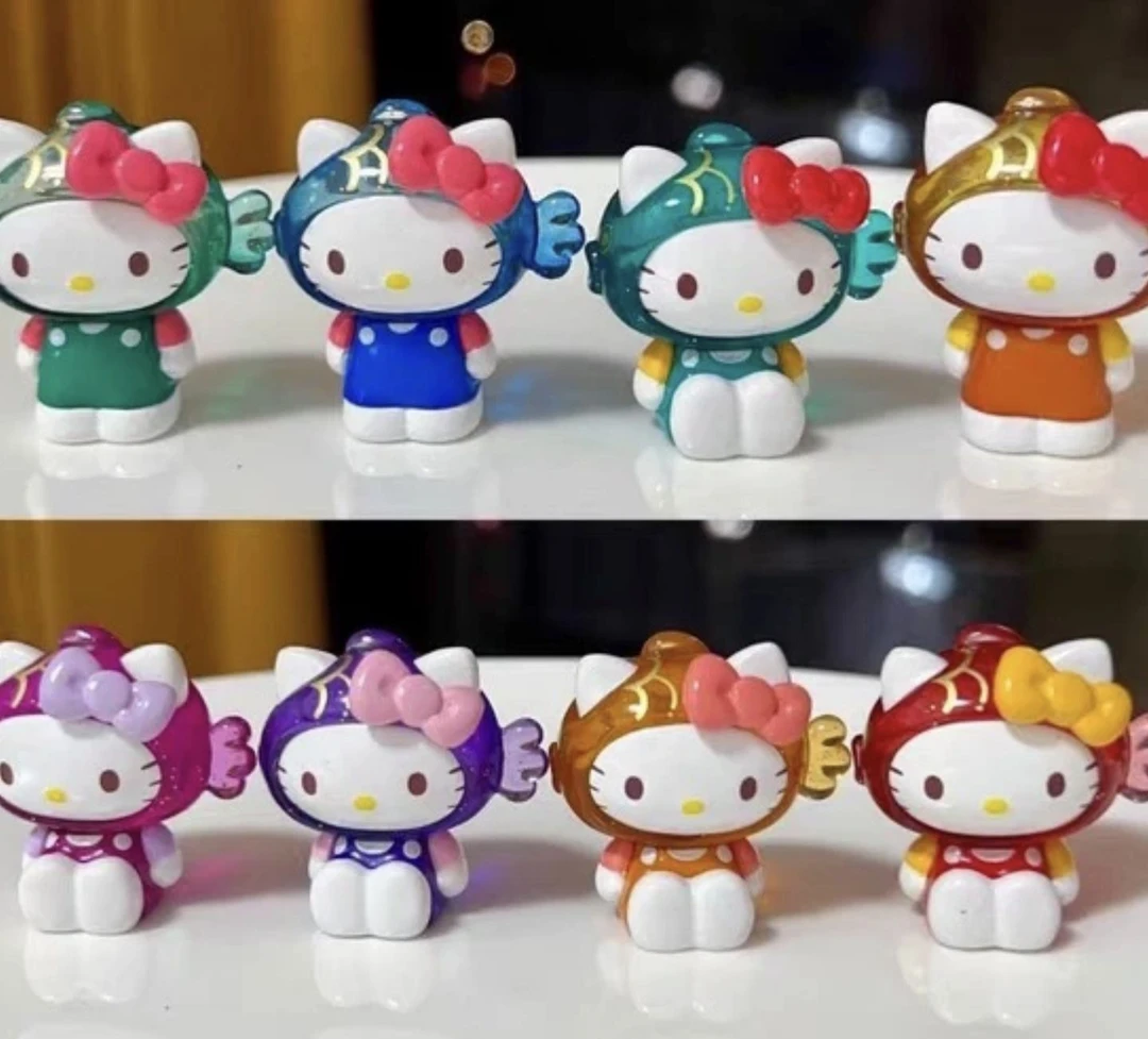 MOETCH《官方正品》三丽鸥系列喜遇kitty锦鲤萌趣豆盲盒【代拆】