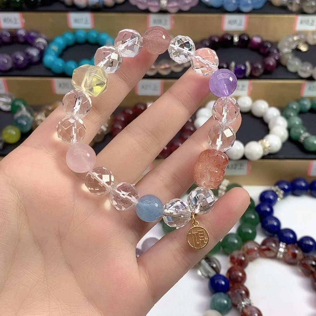 手链水晶未镶嵌白多宝