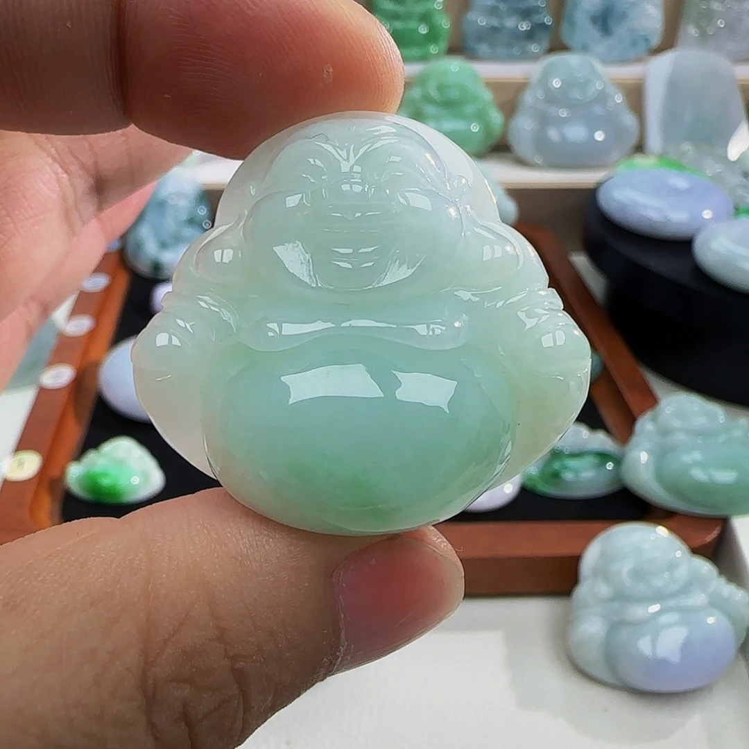 翡翠未镶嵌吊坠(不含链)成*