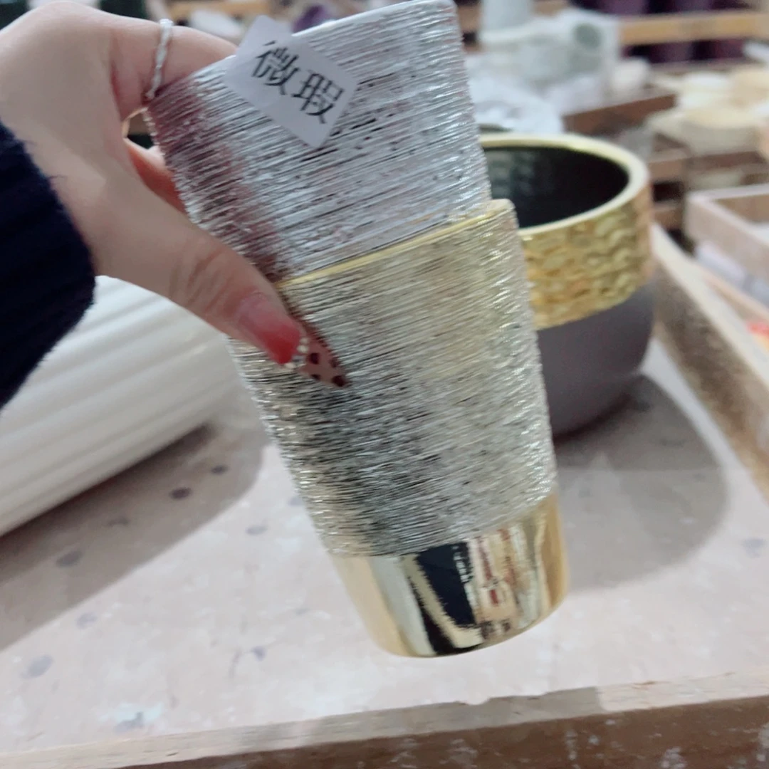 有孔，陶瓷花盆满10米包邮发货