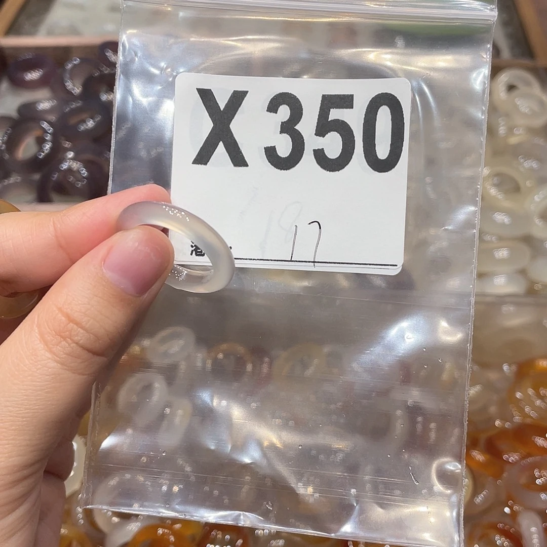 玛瑙/玉髓未镶嵌戒指350