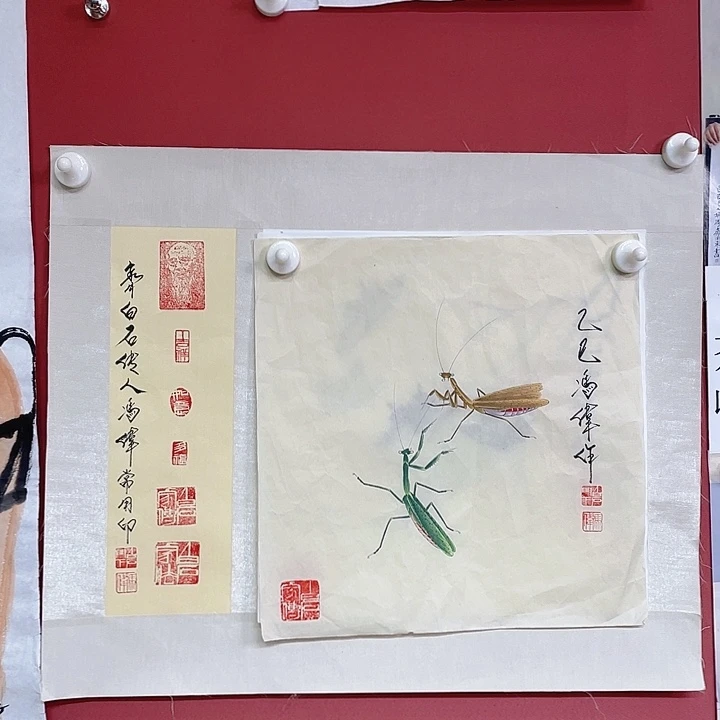 国画冯老师手绘作品