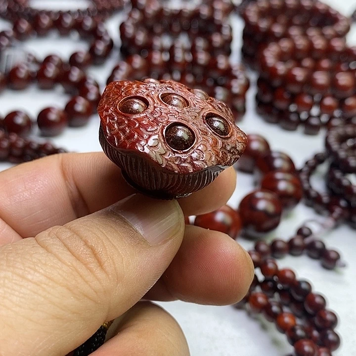 手串/手链檀香紫檀（小叶紫檀）莲子