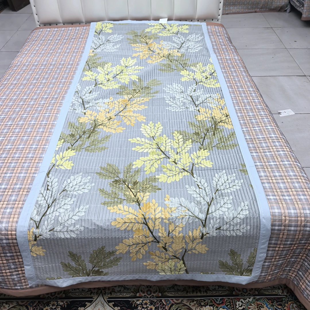 天丝单人凉席《金枝玉叶》0.9米✕2.25米