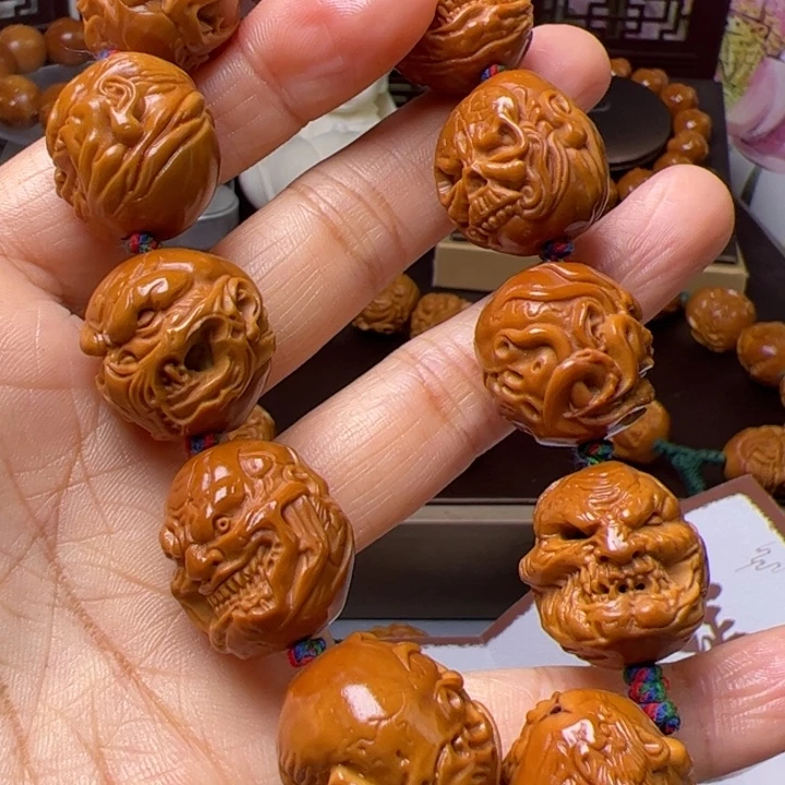 赶***爷橄榄核手串/手链橄榄核